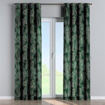 Zasłona na kółkach 1 szt. w kolekcji Velvet, tkanina: 704-21