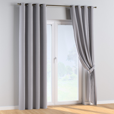 Zasłona na kółkach 1 szt. w kolekcji Posh Velvet, tkanina: 704-24