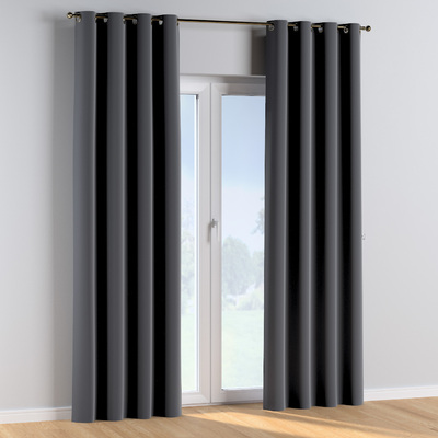 Eyelet curtains in collection Posh Velvet, fabric: 704-12