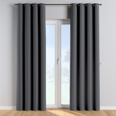 Eyelet curtains in collection Posh Velvet, fabric: 704-12