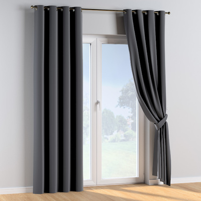 Eyelet curtains in collection Posh Velvet, fabric: 704-12
