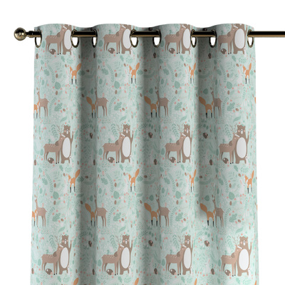 Eyelet curtains
