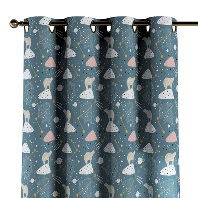 Eyelet curtains