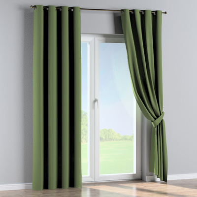 Zasłona na kółkach 1 szt. w kolekcji Blackout Semi (Dimout), tkanina: 269-74