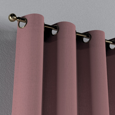 Eyelet curtain in collection Linen, fabric: 159-12