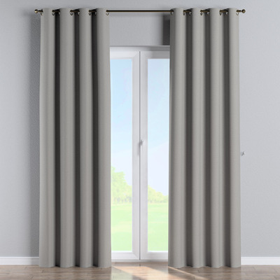 Gordijn met ringen van de collectie Blackout Soft, Stof: 269-22