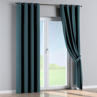 Gardin med øskner 1 stk. fra kollektionen Blackout Soft, Stof: 269-24