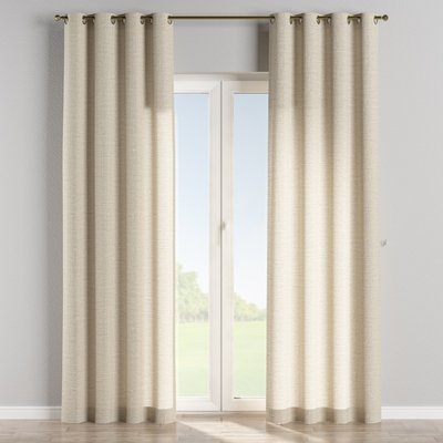 Gardin med øskner 1 stk. fra kollektionen Linen, Stof: 392-10