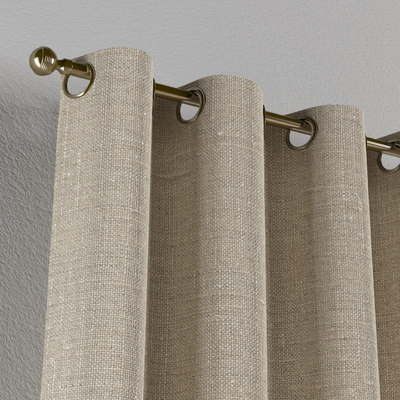 Gardin med øskner 1 stk. fra kollektionen Linen, Stof: 392-10