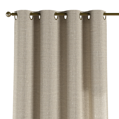 Gardin med øskner 1 stk. fra kollektionen Linen, Stof: 392-10