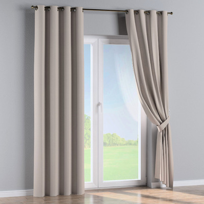 Gardin med øskner 1 stk. fra kollektionen Blackout Soft, Stof: 269-25