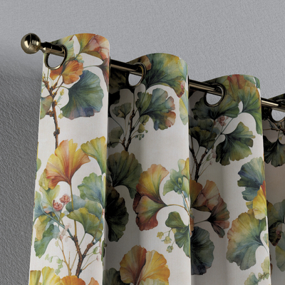Eyelet curtain in collection Natural Touch, fabric: 128-23
