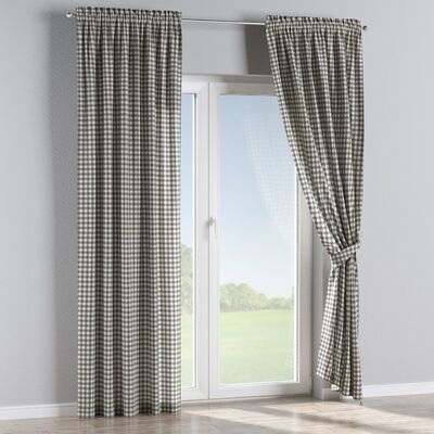 Gardin med løbegang - multibånd 1 stk. fra kollektionen Quadro, Stof: 136-11