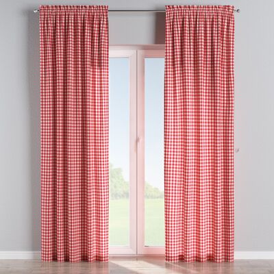 Gardin med løbegang - multibånd 1 stk. fra kollektionen Quadro, Stof: 136-16