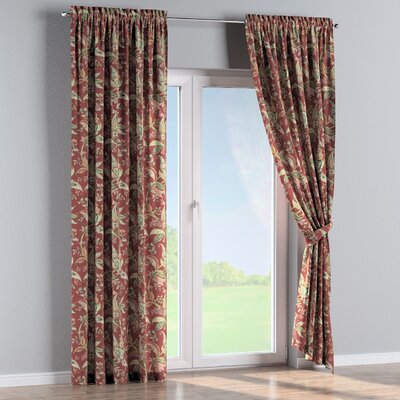 Bujtatós függöny rüssel a kollekcióból Gardenia Lakástextil, Dekoranyag: 142-12