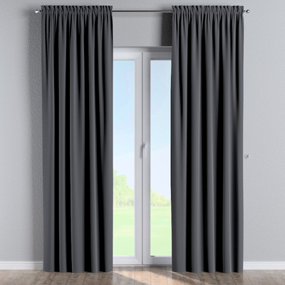 Užuolaidos su karūnėle 1vnt. kolekcijoje Posh Velvet, audinys: 704-12