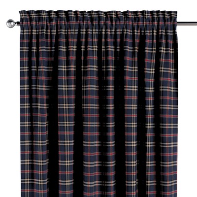 Slot and frill curtain