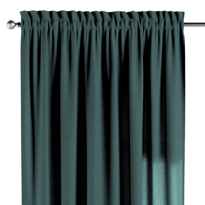 Slot and frill curtain