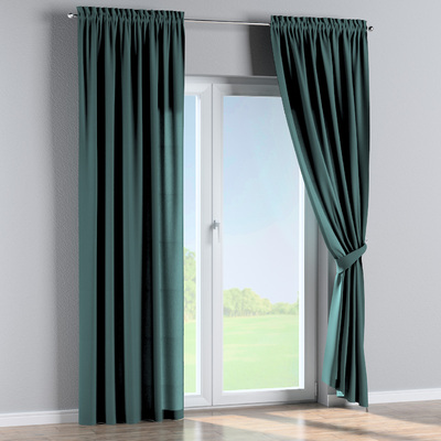 Užuolaidos su paaukštintu viršumi 1 vnt kolekcijoje Linen, audinys: 159-09