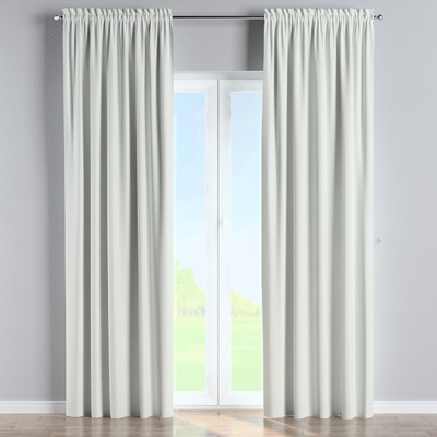 Slot and frill curtain