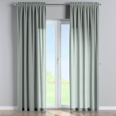 Slot and frill curtain