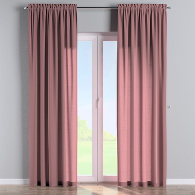 Slot and frill curtain in collection Linen, fabric: 159-12