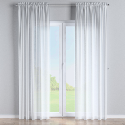 Slot and frill curtain in collection Delicate  Premium, fabric: 144-57