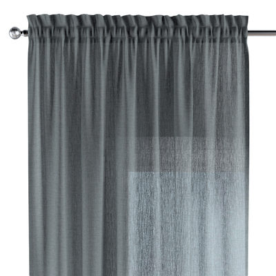 Slot and frill curtain