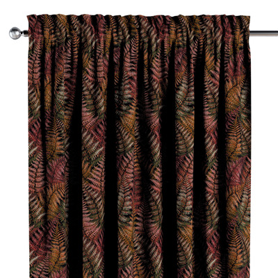 Slot and frill curtain