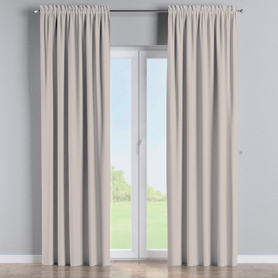 Slot and frill curtain