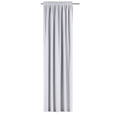 Zasłona na kanale z grzywką 1 szt. w kolekcji Blackout Semi (Dimout), tkanina: 269-48