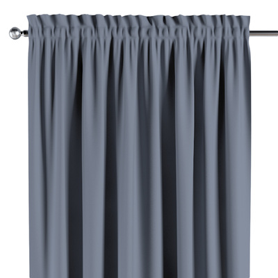 Slot and frill curtain