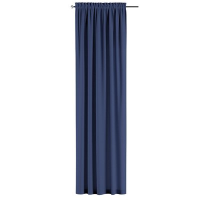 Slot and frill curtain in collection Crema, fabric: 144-74