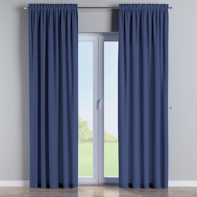 Slot and frill curtain in collection Crema, fabric: 144-74