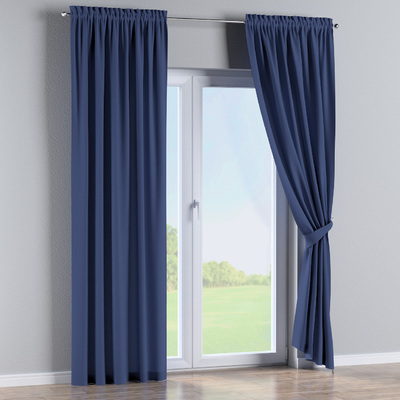 Slot and frill curtain in collection Crema, fabric: 144-74