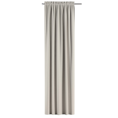 Zasłona na kanale z grzywką 1 szt. w kolekcji Outdoor Oasis, tkanina: 703-37