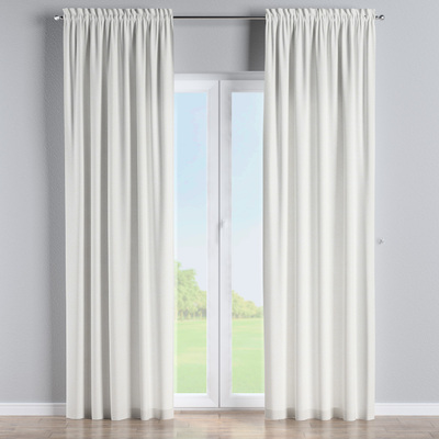 Slot and frill curtain