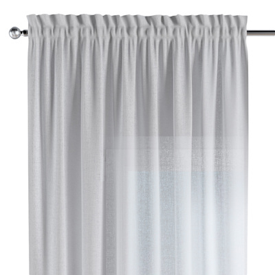 Slot and frill curtain