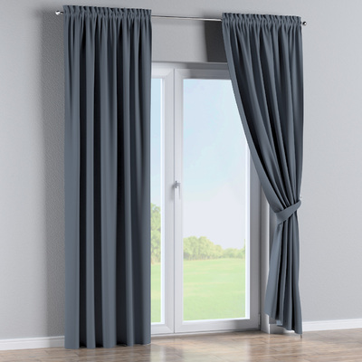 Užuolaidos su karūnėle 1vnt. kolekcijoje Royal Blackout, audinys: 269-50