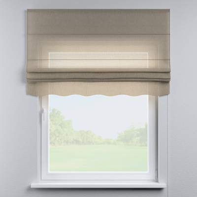 Foldegardin Firenze<br/>Med buet kappe fra kollektionen Delicate Premium, Stof: 144-61