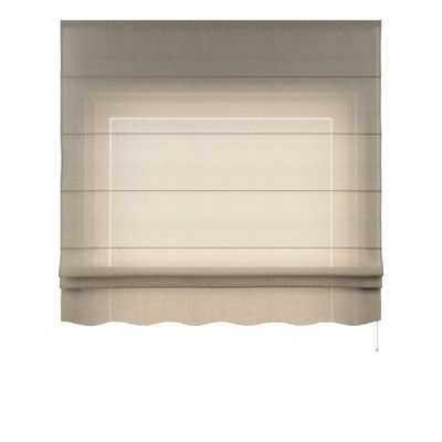 Foldegardin Firenze<br/>Med buet kappe fra kollektionen Delicate Premium, Stof: 144-61