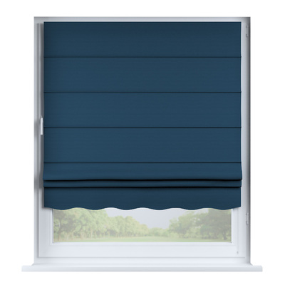 Foldegardin Firenze<br/>Med buet kappe fra kollektionen Cotton Panama, Stof: 702-48