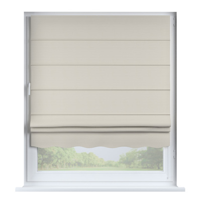 Foldegardin Firenze<br/>Med buet kappe fra kollektionen Cotton Panama, Stof: 702-45