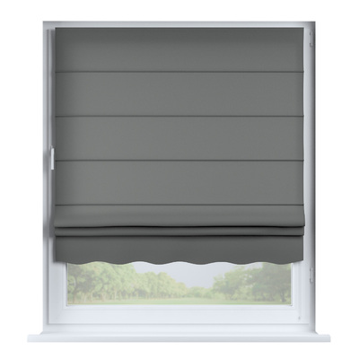 Foldegardin Firenze<br/>Med buet kappe fra kollektionen Quadro, Stof: 136-14
