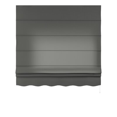 Foldegardin Firenze<br/>Med buet kappe fra kollektionen Quadro, Stof: 136-14
