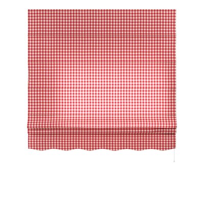 Foldegardin Firenze<br/>Med buet kappe fra kollektionen Quadro, Stof: 136-16
