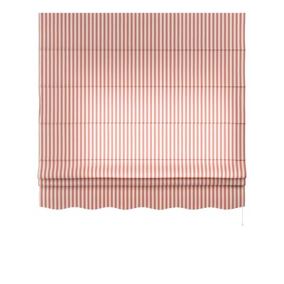 Foldegardin Firenze<br/>Med buet kappe fra kollektionen Quadro, Stof: 136-17