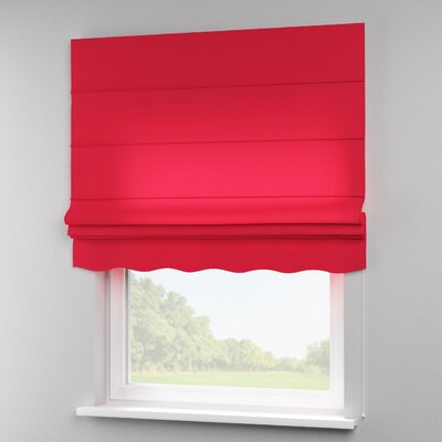 Foldegardin Firenze<br/>Med buet kappe fra kollektionen Quadro, Stof: 136-19