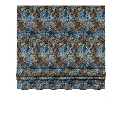 Foldegardin Firenze<br/>Med buet kappe fra kollektionen Intenso Premium, Stof: 144-37