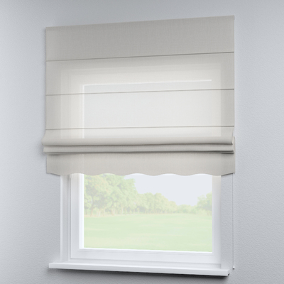 Foldegardin Firenze<br/>Med buet kappe fra kollektionen Sensuale Premium, Stof: 144-54